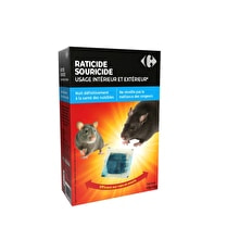 Carrefour, Anti rat souris pâte 15x10g