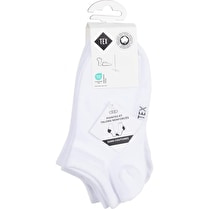 TEX, Socquettes invisible coloris blanc taille 35/38