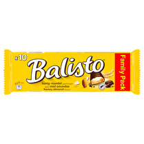 Balisto, Barres céréales  Miel amande x 10