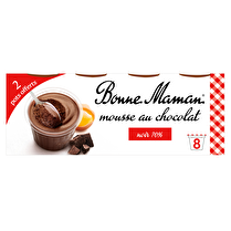 Bonne maman, Mousse Au chocolat noir