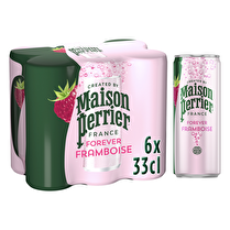Perrier, Eau Gazeuse Aromatisée Framboise
