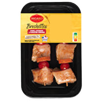 Bigard, Brochette porc et chorizo