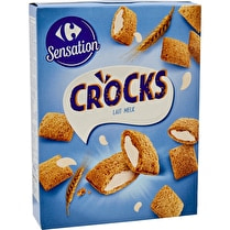 Carrefour, Céréales crocks lait