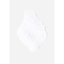 TEX, Mi-chaussettes sport coloris blanc taille 35/38