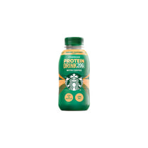 Starbucks, Boisson lactée au café arabica protéiné saveur noisettes caramélisées