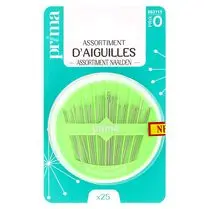 PRIMA, Assortiment de 25 aiguilles avec distributeur