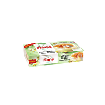Rians, Crème brûlée saveur pistache