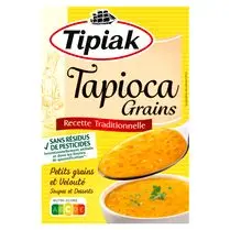 Tipiak, Tapioca grains recette traditionnelle