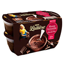 La laitière, Mousse irrésistible chocolat noir 55%