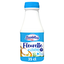 Bridélice, Crème légère fleurette  fluide 12 %MG