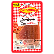 Cochonou, Jambon cru x4t