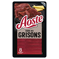 AOSTE SELECTION, Viande des Grisons x8 environ