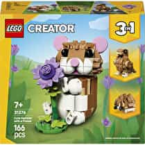 Lego, L'adorable hamster et la fleur 31376