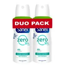 Sanex, Déodorant compressé Spray extra control 0%