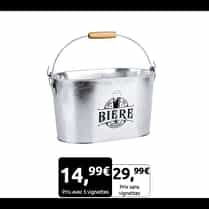 S. CHABAL, Seau à bière 10l