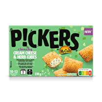 Mc Cain, Pickers cream cheese et herb cubes