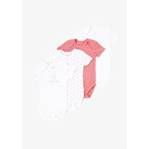 Tex baby, Bodies bébé coloris fuschia manches courtes taille 23 mois x4