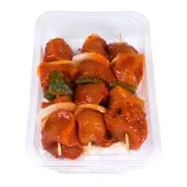 Belki, Brochette de poulet oignon poivrons x3