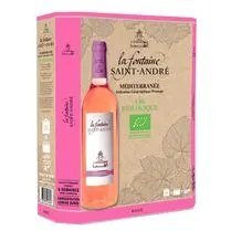 Fontaine Saint Anré, IGP Méditérranée Rosé BIO