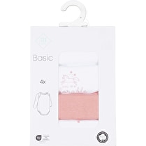 Tex baby, Bodies bébé coloris fuschia manches longues taille 6 mois x4