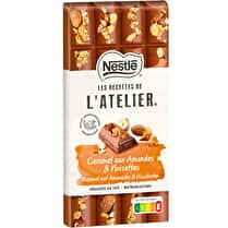 LES RECETTES DE L'ATELIER NESTLE, Lait Caramel Amandes Noisettes