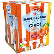 San Pellegrino, Boisson gazeuse aromatisée orange sanguine Ciao
