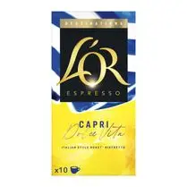 L'or, Capsules ristretto capri x 10
