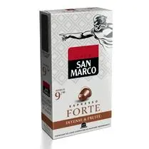 San Marco, Capsule de café Espresso forte intensité 9 - x 10