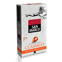 San Marco, Capsule de café Espresso classico intensité 7 - x 10