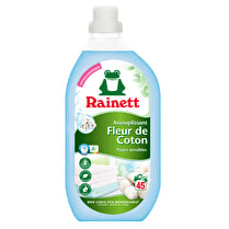 Rainett, Assouplissant fleur de coton 45 lavages