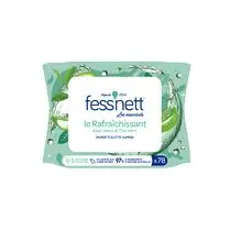 FESS'NET, Papier toilette humide Le rafraîchissant Aloe vera et thé vert