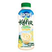 Lactel, Kéfir citron lait fermenté immunité et digestion