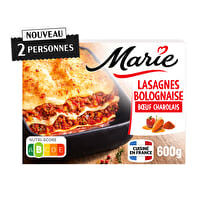 Marie, Lasagnes bolognaise boeuf charolais