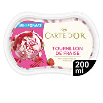 Carte d'or, Glace en bac Fraise Meringue