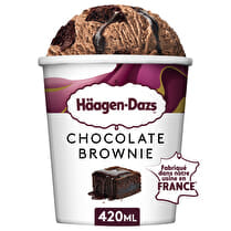 Häagen dazs, Glace en pot chocolat brownie