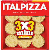 ITAL PIZZA, Pizza mini fromage x9