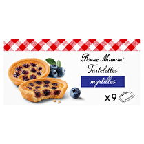Bonne maman, Tartelettes myrtille pâtissière