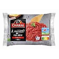 Charal, Haché vrac pur boeuf 15% MG