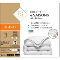 TEX HOME, Couette 4 saisons