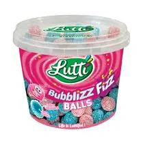 Lutti, Mini bonbons Balls bubblizz