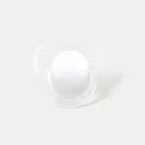 Tex baby, Sucette physiologique silicone 18/36mois blanc