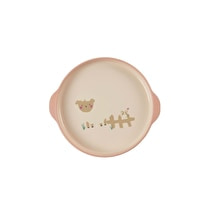 Tex baby, Assiette bébé rose