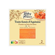 Reflets de France, Truite fumée au bois de hêtre 2T