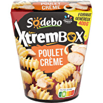Sodebo, Xtrembox radiatori poulet crème