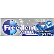 Freedent, Chewing gum menthe forte white