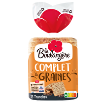 La boulangère, Pain de mie complet et graines