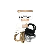 Franck Provost, Lot élastiques mousse noir marron gris et blanc x18