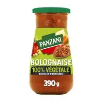 Panzani, Sauce Bolognaise Végétarienne à Base de Pois