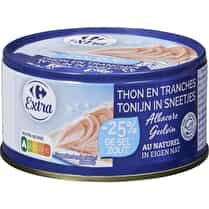 Crf extra, Thon entier Albacore en tranches