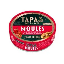 Nautilus, Tapas moules à lEscabèche